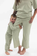 Ribbed Lounge Set | Pistachio - Mila & Co.