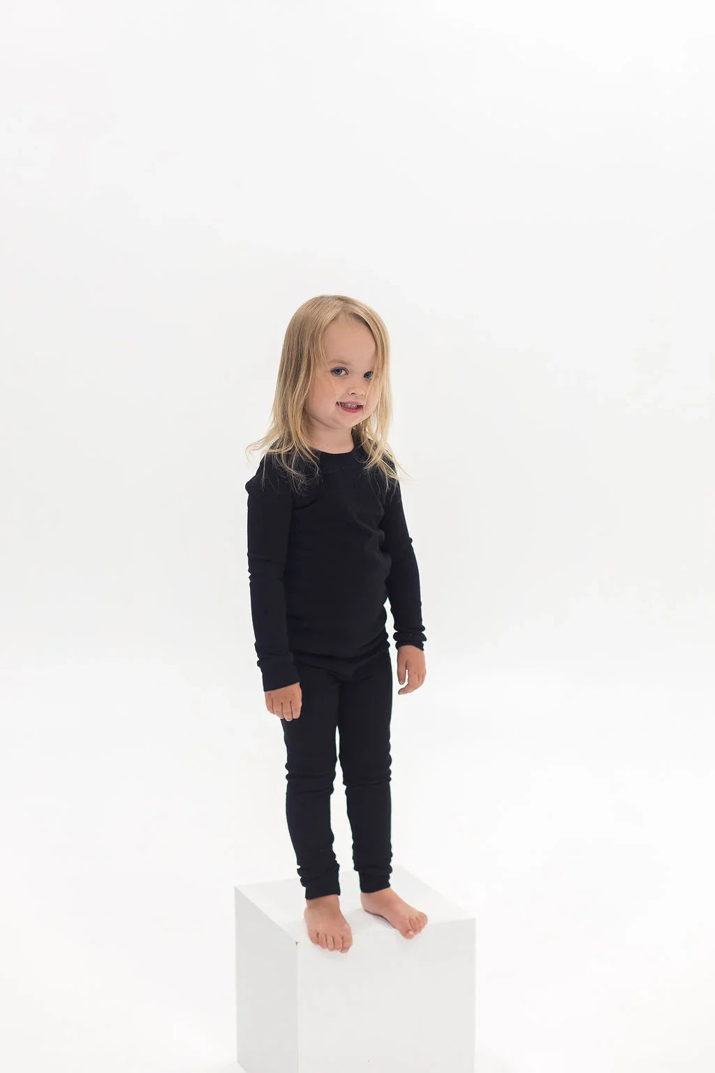 Ribbed Lounge Set | Black - Mila & Co.