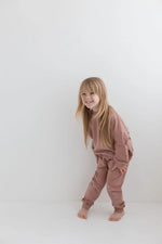 Sweatshirt & Jogger Set | Rose - Mila & Co.