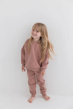 Sweatshirt & Jogger Set | Rose - Mila & Co.