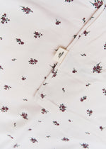 Milana Label women's lounge set in Birch Floral, a warm neutral tone, photographed flat against a white background.