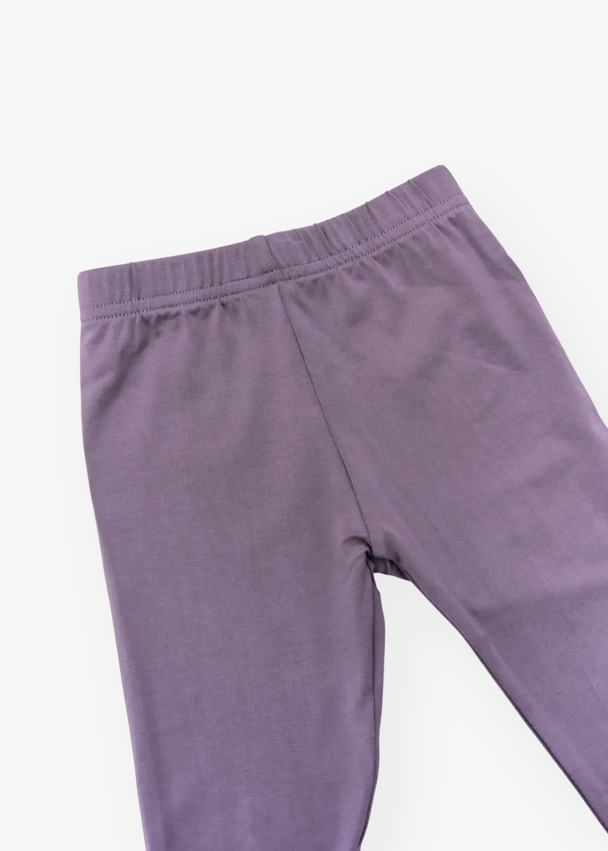 Milana Label kids long sleeve set in Wild Mulberry, a grey purple fabric.