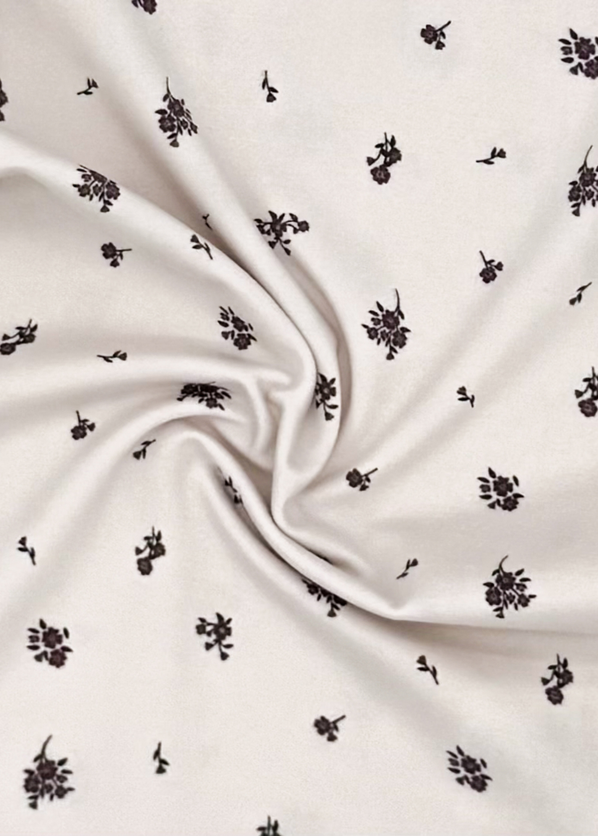 Milana Label - Birch Floral fabric close-up.