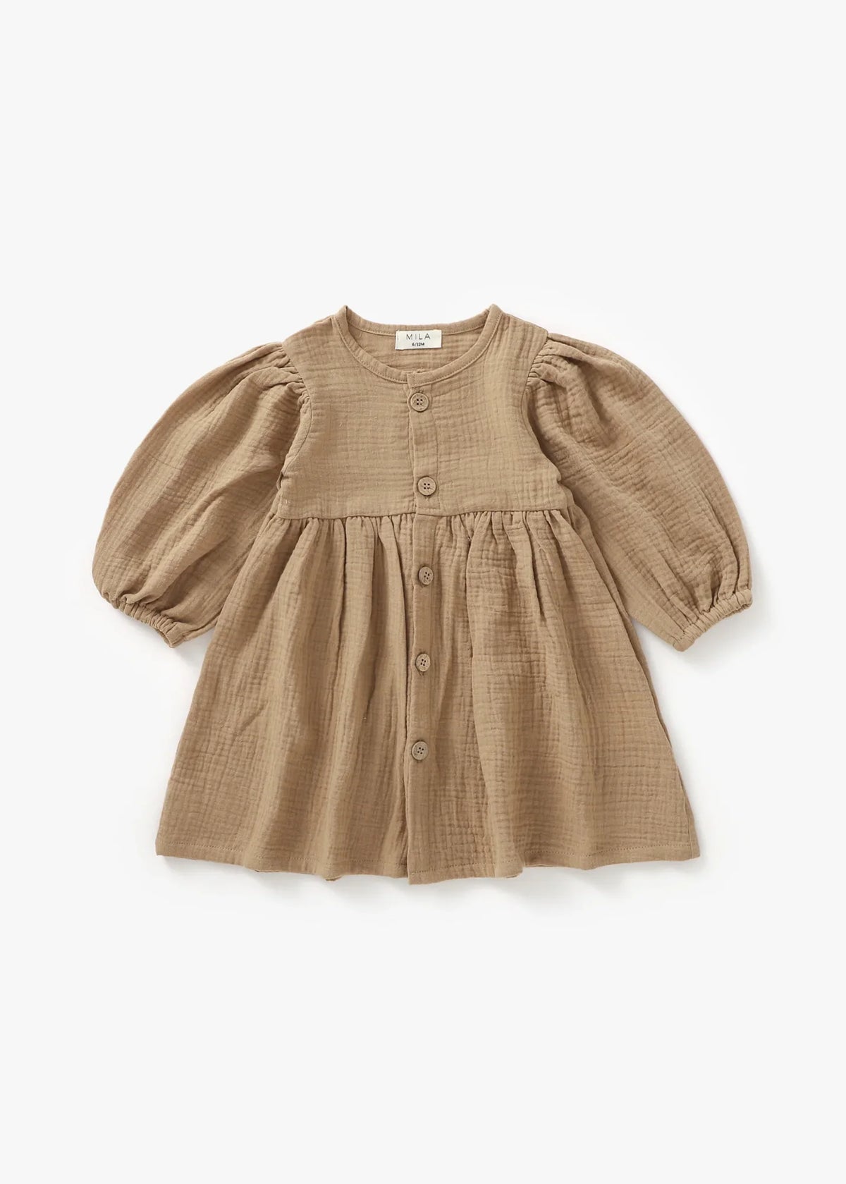 Puff Sleeve Dress | Acorn - Mila & Co.