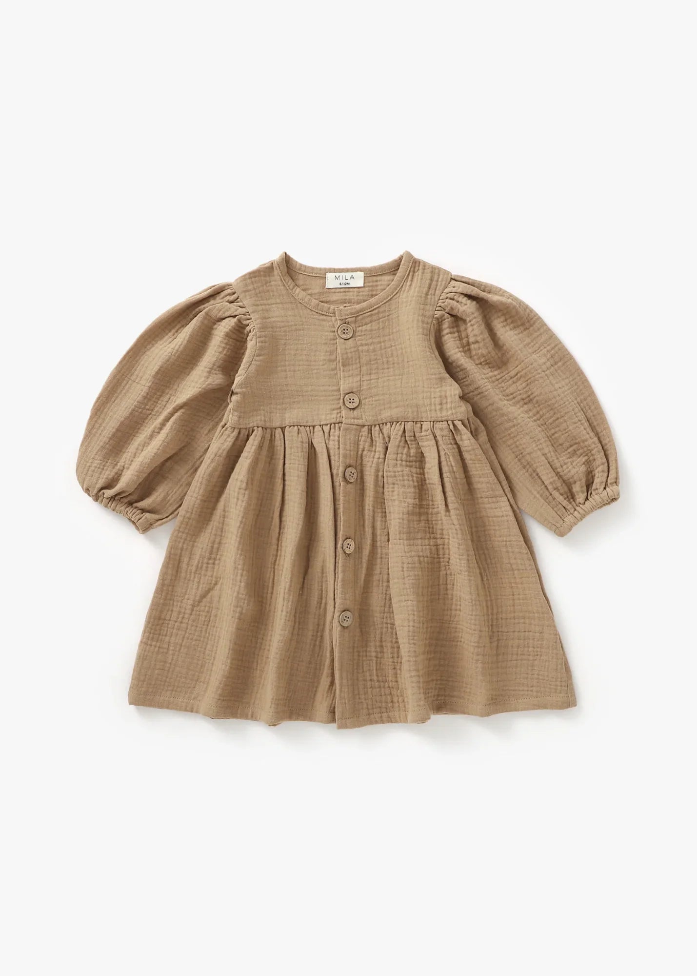 Puff Sleeve Dress | Acorn - Mila & Co.