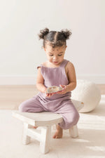 Adjustable Strap Overalls | Lilac - Mila & Co.