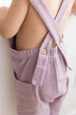 Adjustable Strap Overalls | Lilac - Mila & Co.