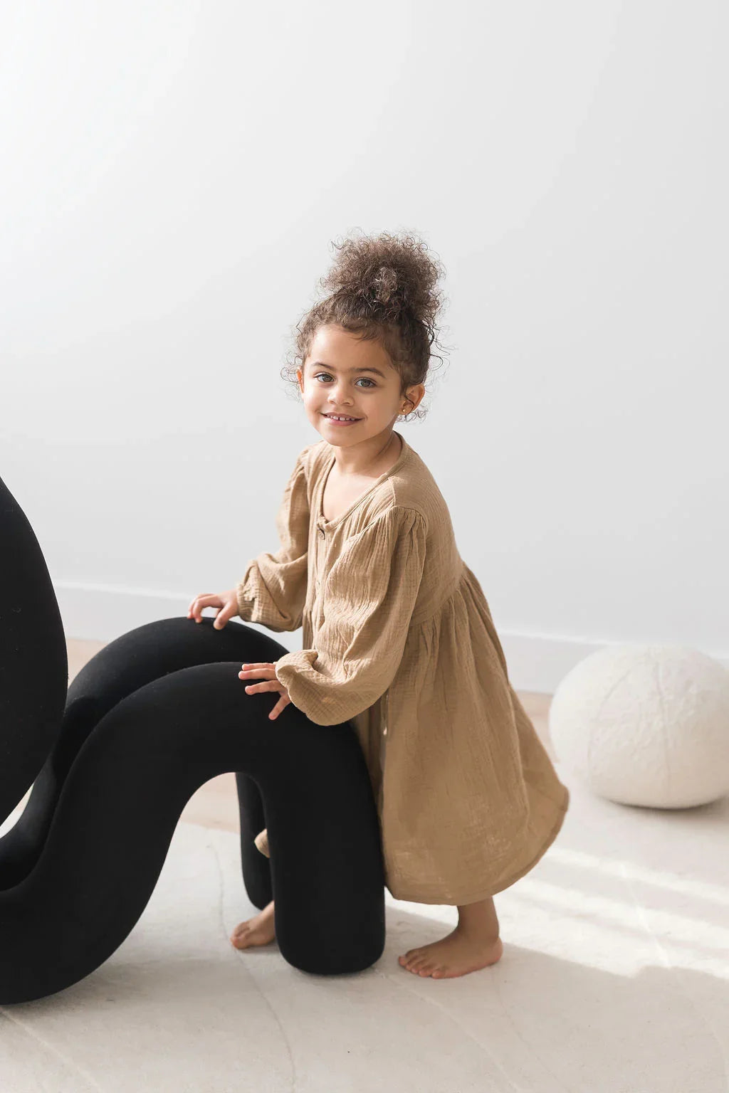 Puff Sleeve Dress | Acorn - Mila & Co.