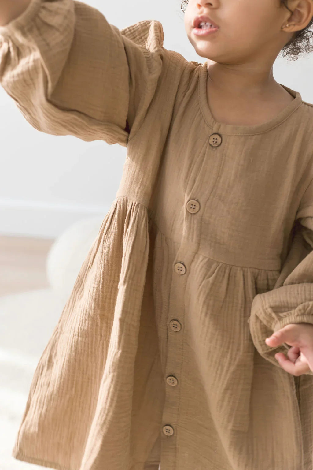 Puff Sleeve Dress | Acorn - Mila & Co.