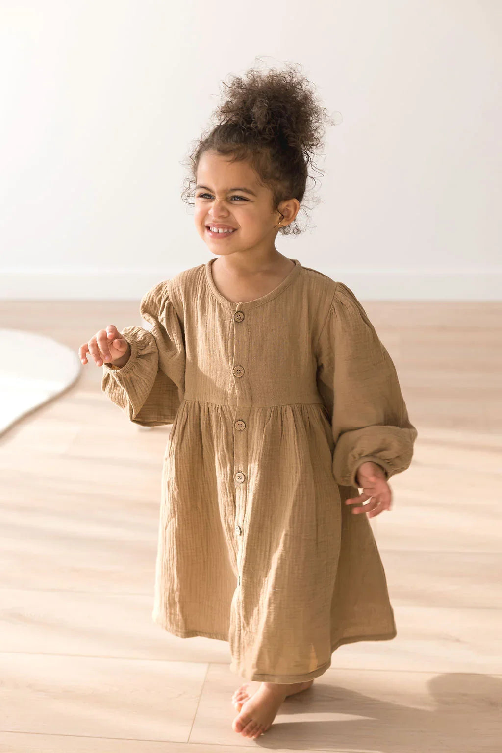 Puff Sleeve Dress | Acorn - Mila & Co.