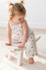 Sleeveless Bow Strap Jumpsuit | Unicorn - Mila & Co.