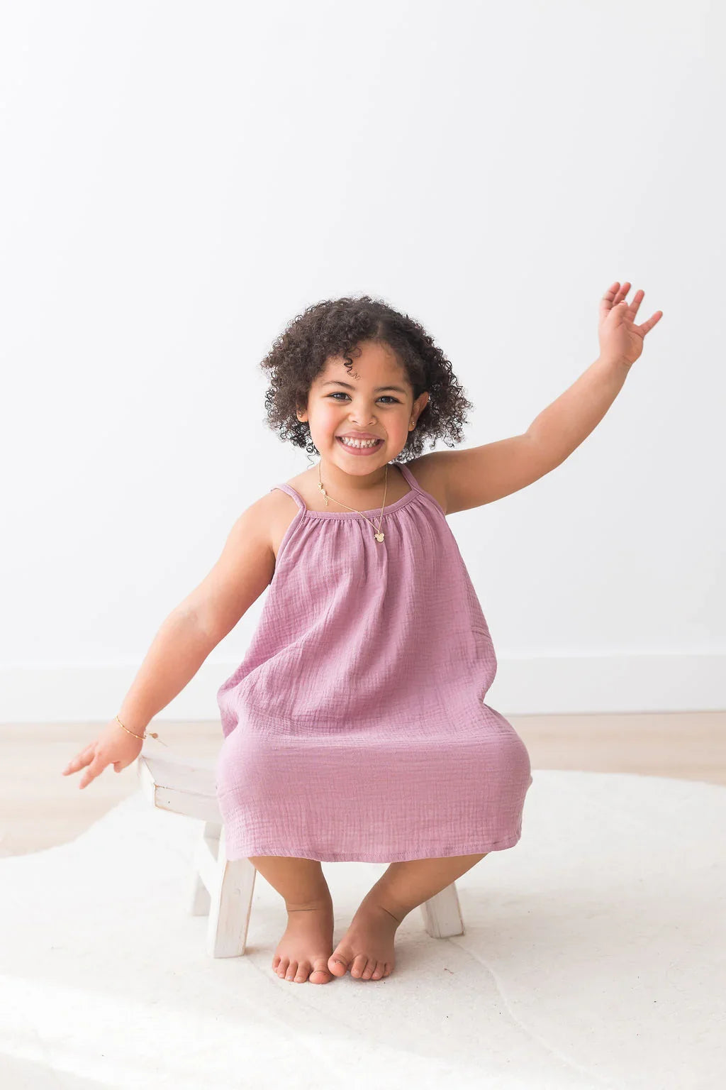 Adjustable Strap Dress | Mauve - Mila & Co.