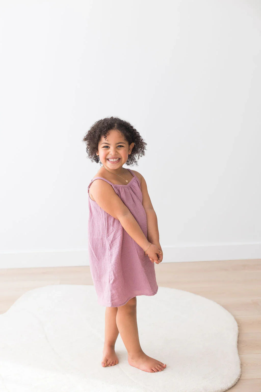 Adjustable Strap Dress | Mauve - Mila & Co.