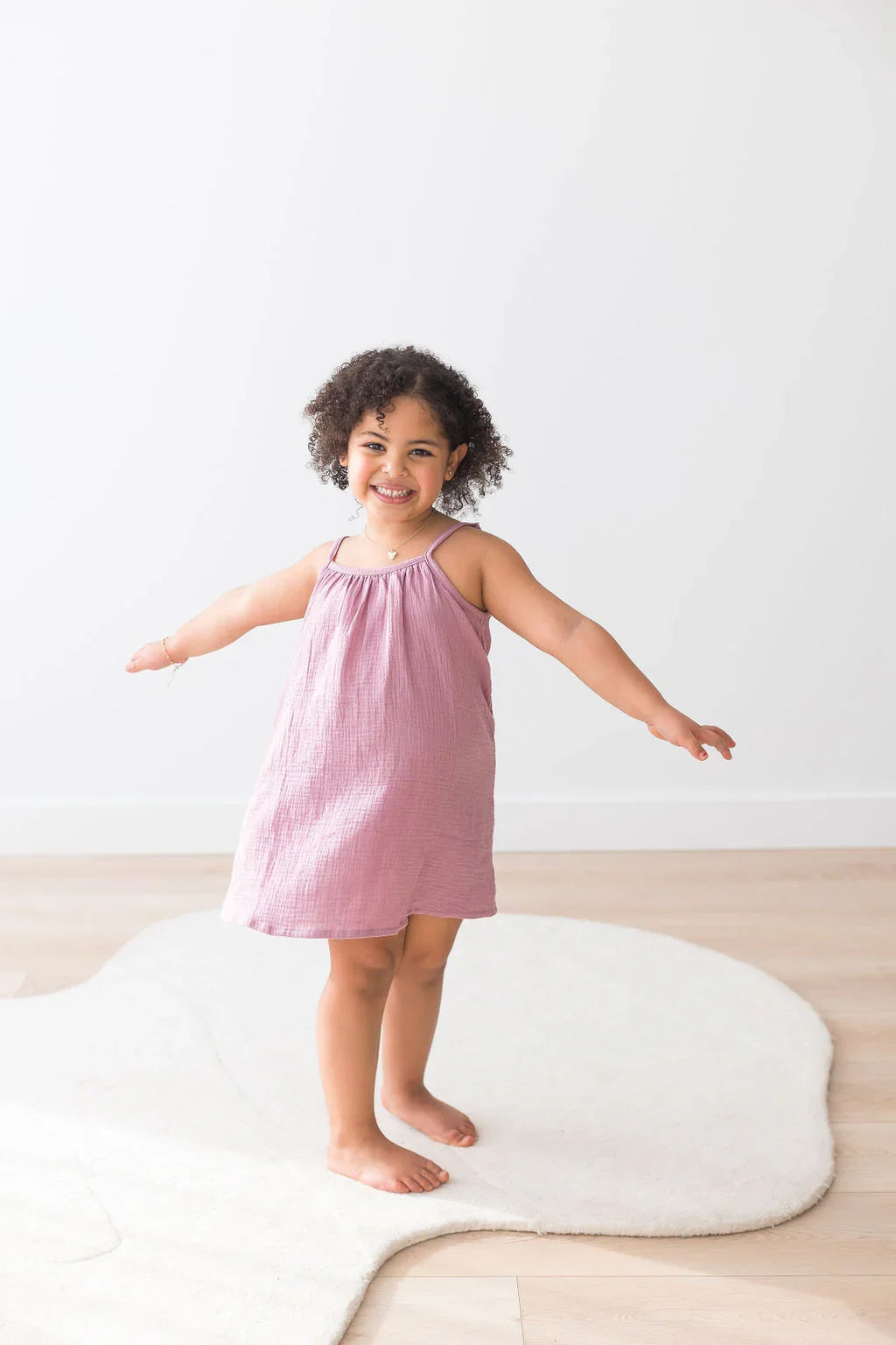 Adjustable Strap Dress | Mauve - Mila & Co.