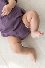 Short Sleeve Bubble Romper | Elderberry - Mila & Co.