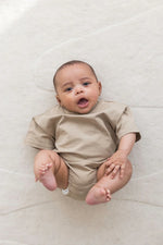 Short Sleeve Bubble Romper | Dune - Mila & Co.