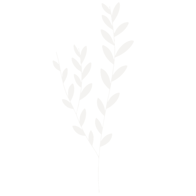 Milana Label leaf motif 